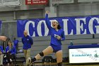 Volleyball vs Emerson  Wheaton College Women's Volleyball vs Emerson College. - Photo by Keith Nordstrom : Wheaton, Volleyball, VB2019